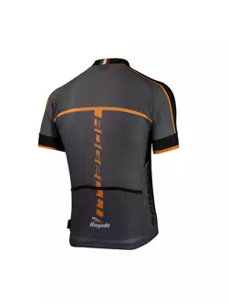 ROGELLI UMBRIA 2.0 pánský šedý a oranžový cyklistický dres