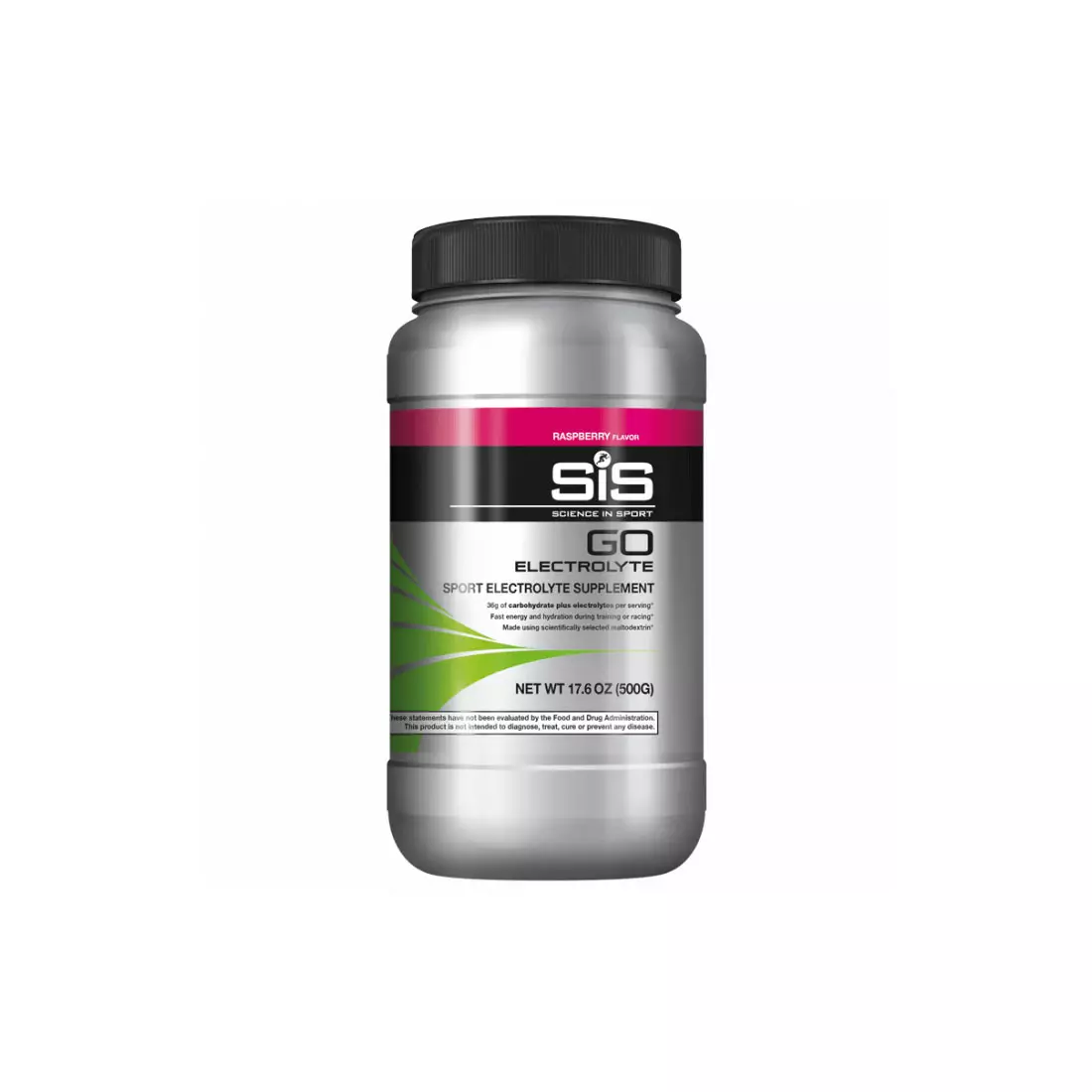 SIS Malinový izotonický nápoj / prášek k rozpuštění 500 g SIS114004