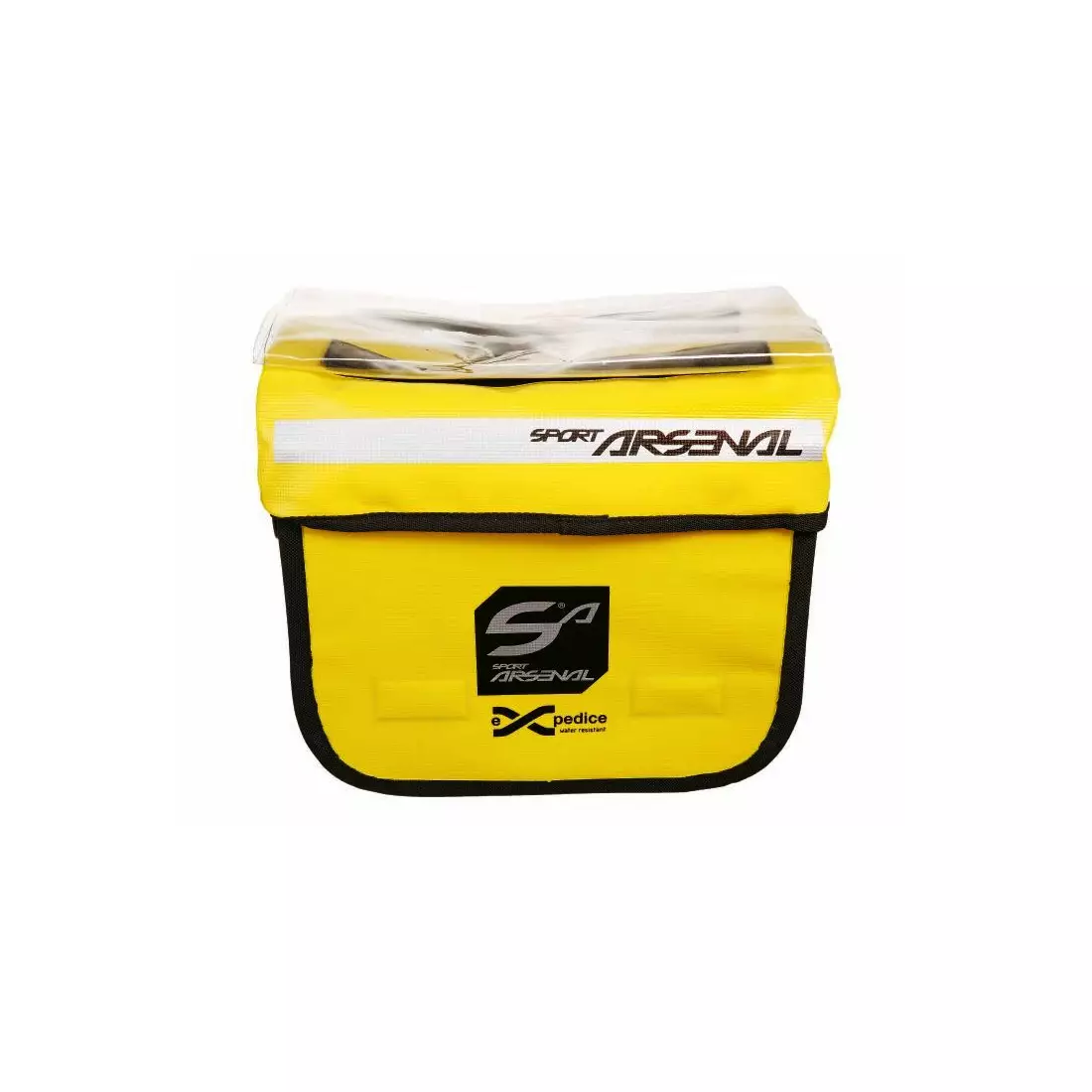 SPORT ARSENAL 310 EXPEDICE Vodotěsná klick-fix taška na řídítka, žlutá