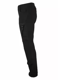 ZPRÁVA O POČASÍ - KLAUDIA - dámské sportovní kalhoty s odepínacími nohavicemi, černé