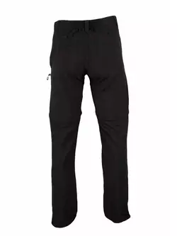 ZPRÁVA O POČASÍ - KLAUDIA - dámské sportovní kalhoty s odepínacími nohavicemi, černé