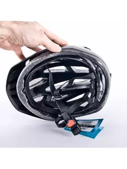 ALPINA MTB17 černo-bílo-červená cyklistická helma