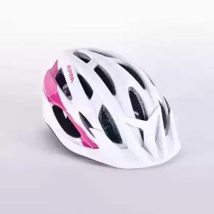 ALPINA MTB17 kask rowerowy biało-różowy