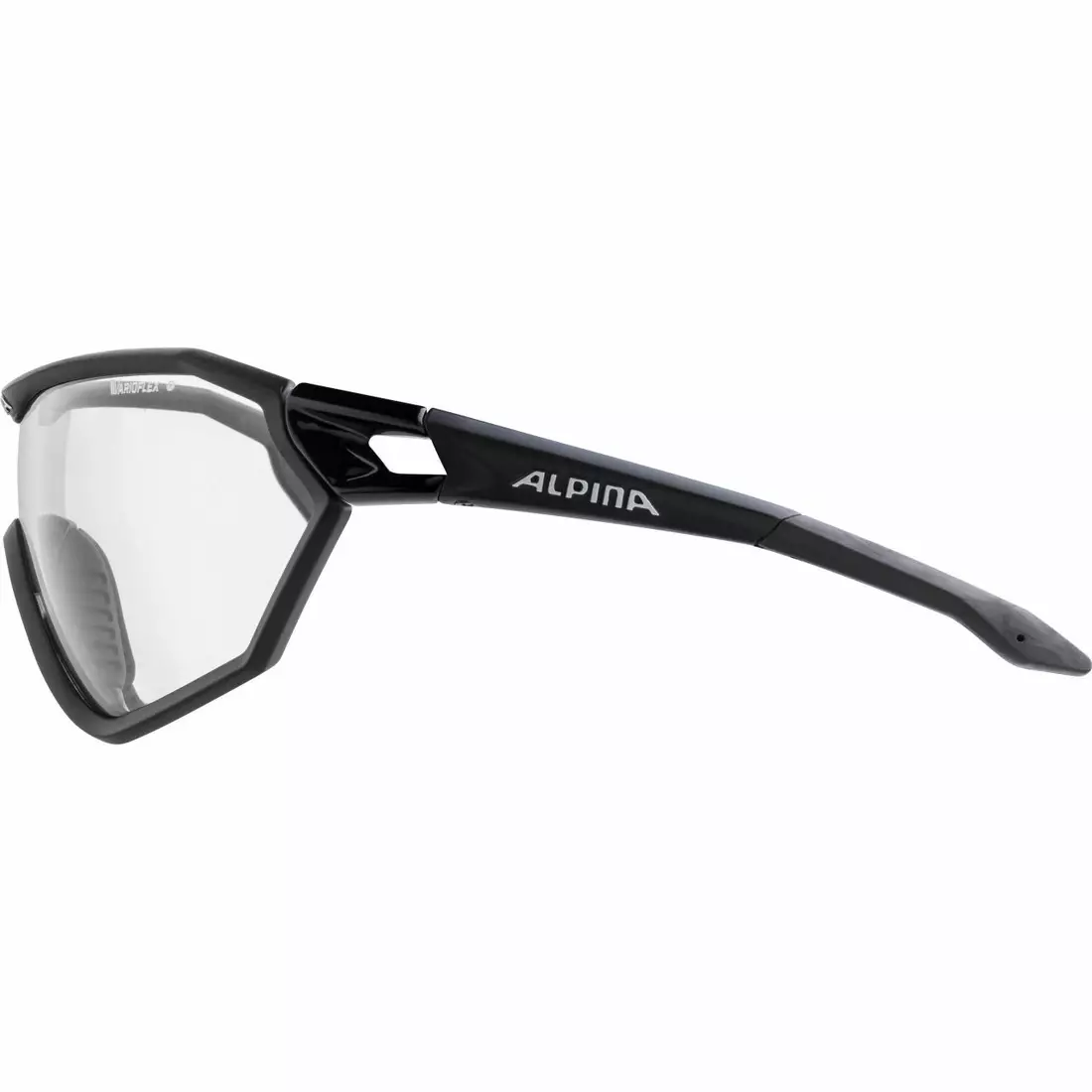 ALPINA S-WAY L VL+ cyklistické brýle barva ČERNÉ MATNÉ sklo ČERNÉ S1-3 FOGSTOP A8624131