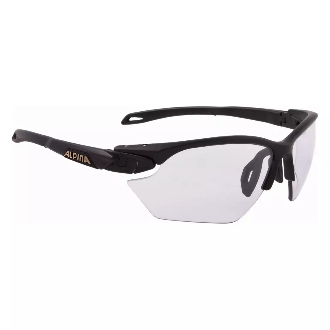 ALPINA TWIST FIVE HR S VL+ cyklistické / sportovní brýle Barva BLACK MATT sklenka BLACK S1-S3 A8597131