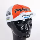 Apis Profi cyklistická čepice Ceramica Panaria Fiordo oranžová bílá