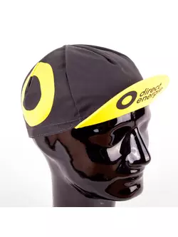 Apis Profi cyklistická čepice Vendee direct energie Černá a žlutá