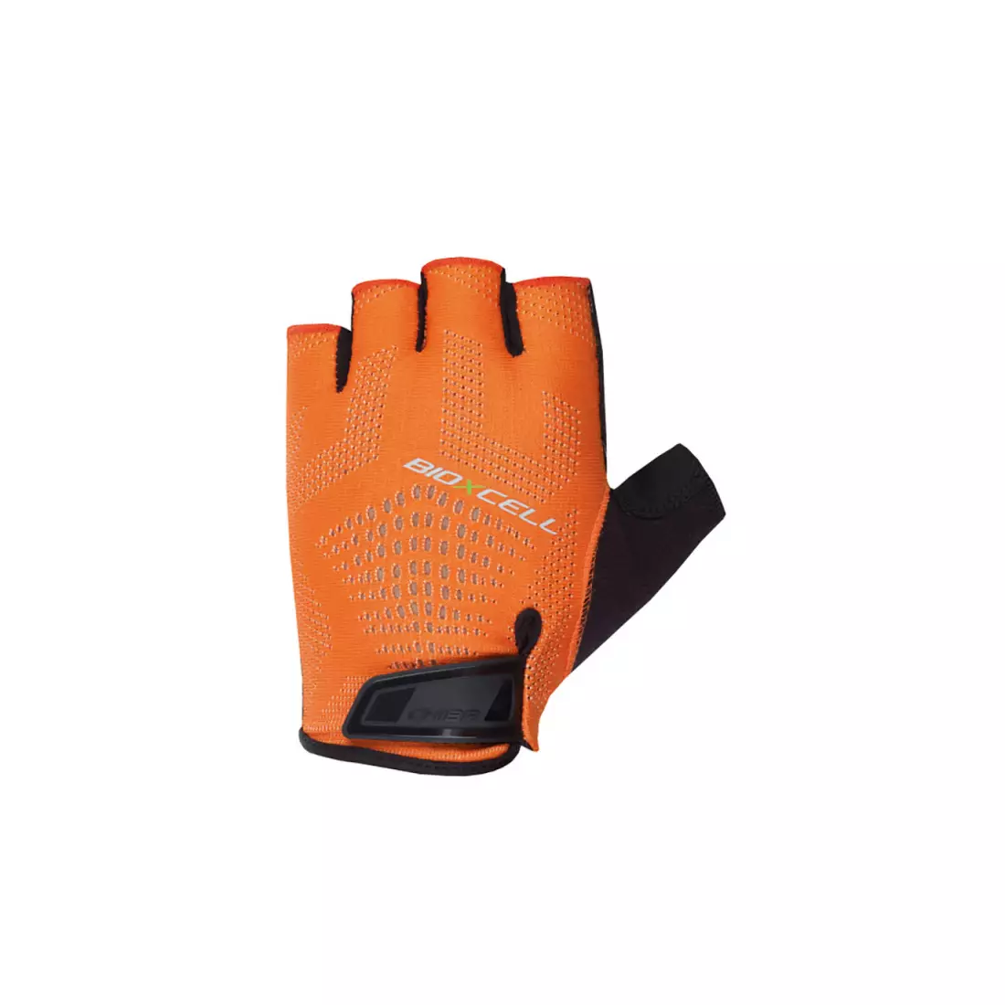 CHIBA BIOXCELL SUPER FLY oranžové cyklistické rukavice 3060318