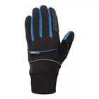 CHIBA CROSS WINDSTOPPER - zimní rukavice, černo-modré 31517