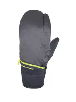CHIBA OVERFLAP zimní rukavice s potahem, černá 31158