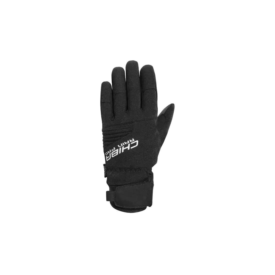 CHIBA RAIN TOUCH zimní cyklistické rukavice, černá 3120018