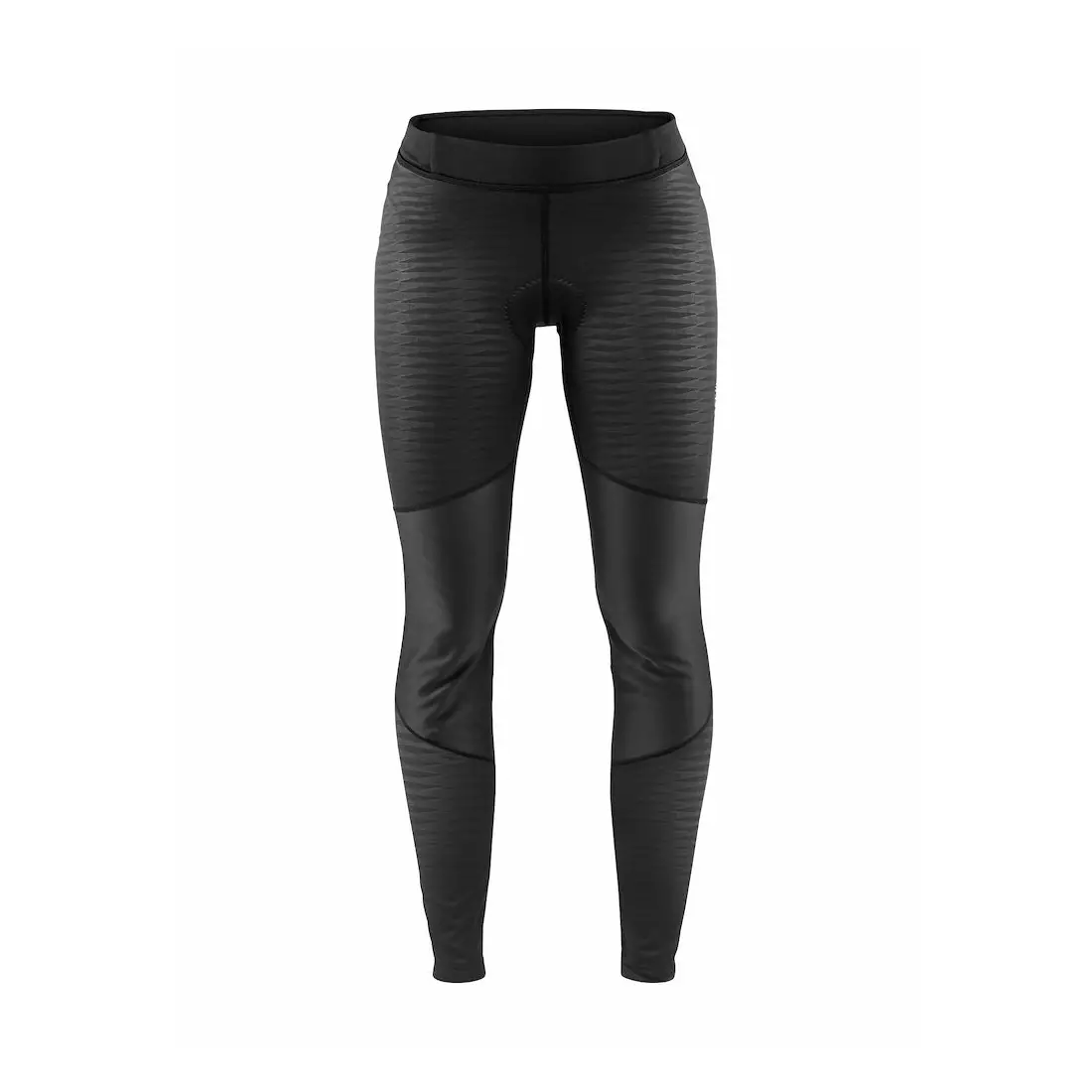 CRAFT BIKE IDEAL Wind dámské cyklistické kalhoty, zimní, černé 1906549-999999