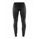 CRAFT BIKE IDEAL Wind dámské cyklistické kalhoty, zimní, černé 1906549-999999