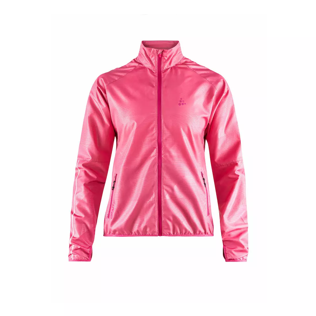 CRAFT EAZE lehká běžecká bunda, dámská, růžová 1906401-720000