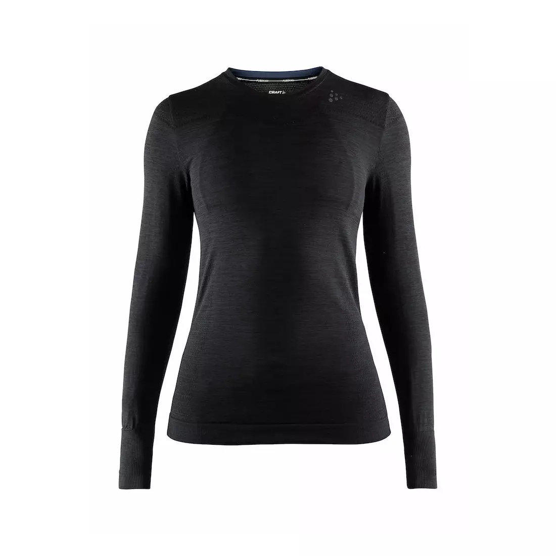 CRAFT FUSEKNIT COMFORT RN 1906592-B99000 dámské černé tričko s dlouhým rukávem