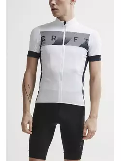 CRAFT REEL pánský cyklistický dres, bílý 1906096-900396