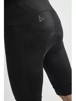 CRAFT RISE pánské cyklistické šortky, náprsenka, černá, 1906099-999999