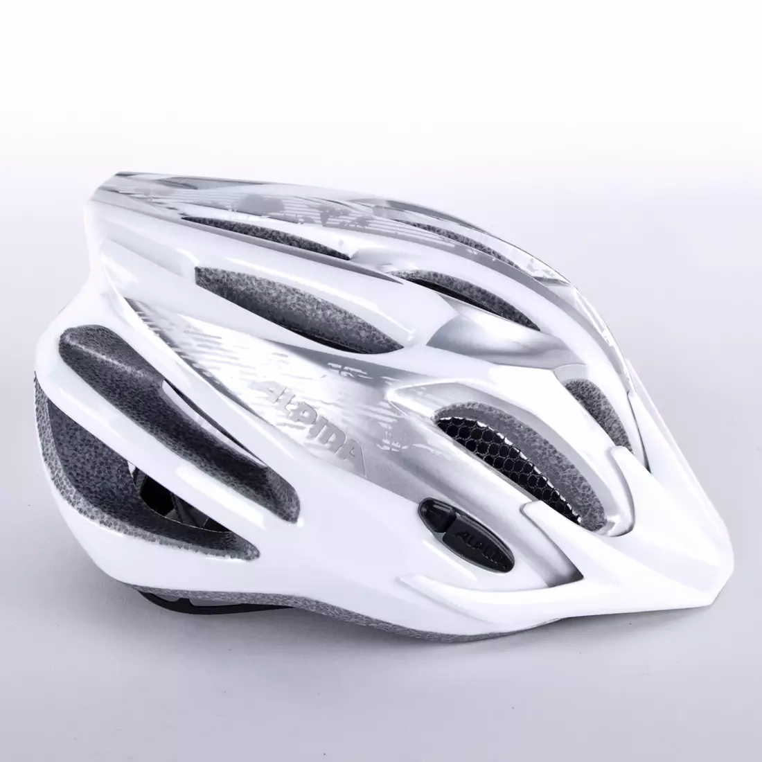 Cyklistická přilba ALPINA TOUR 2.0 stříbrná a bílá