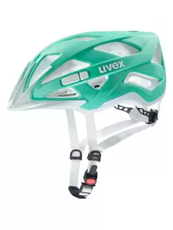 Cyklistická přilba UVEX Active CC, mátová a bílá matná