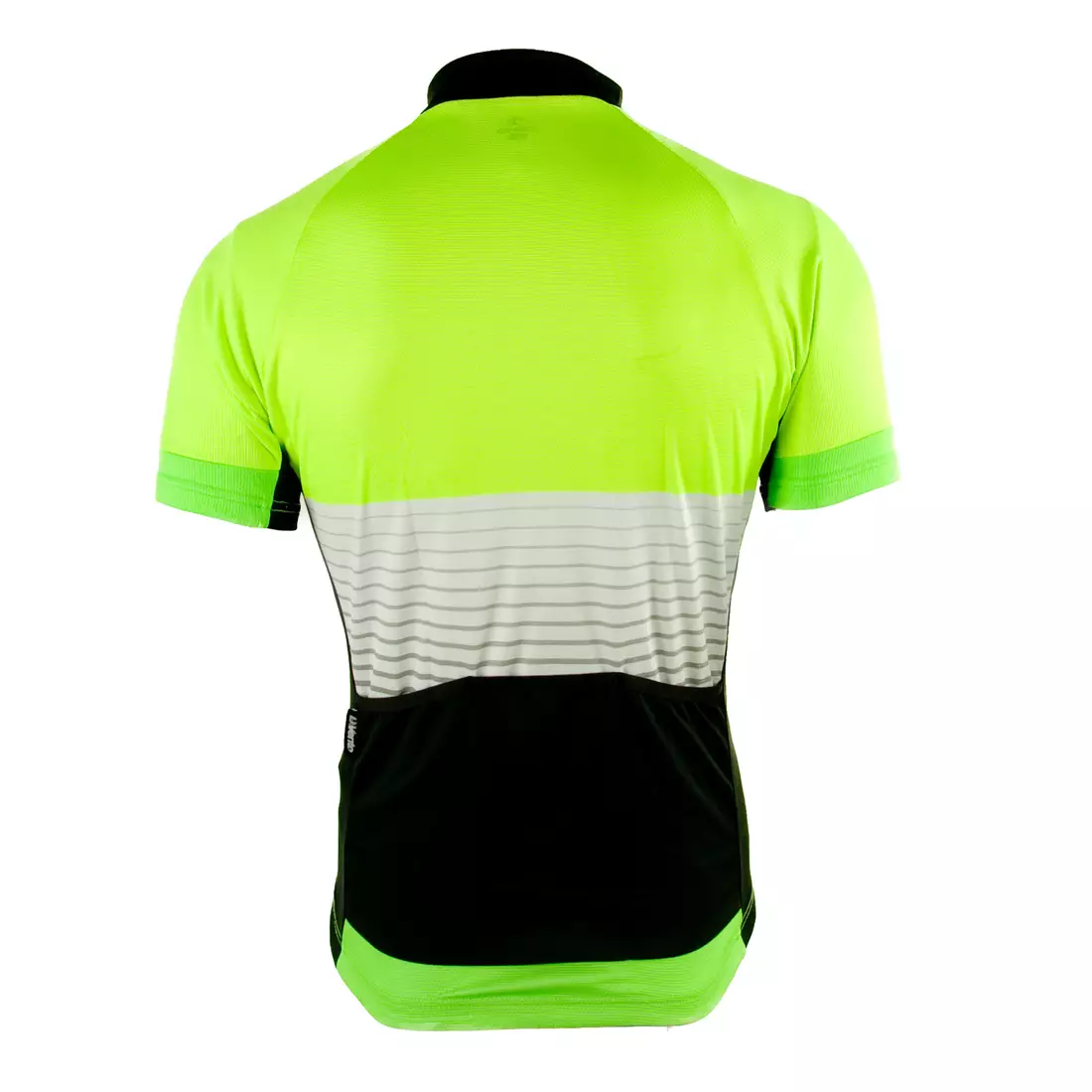DEKO DK-1018-002 Fluoro-zeleno-černý cyklistický dres