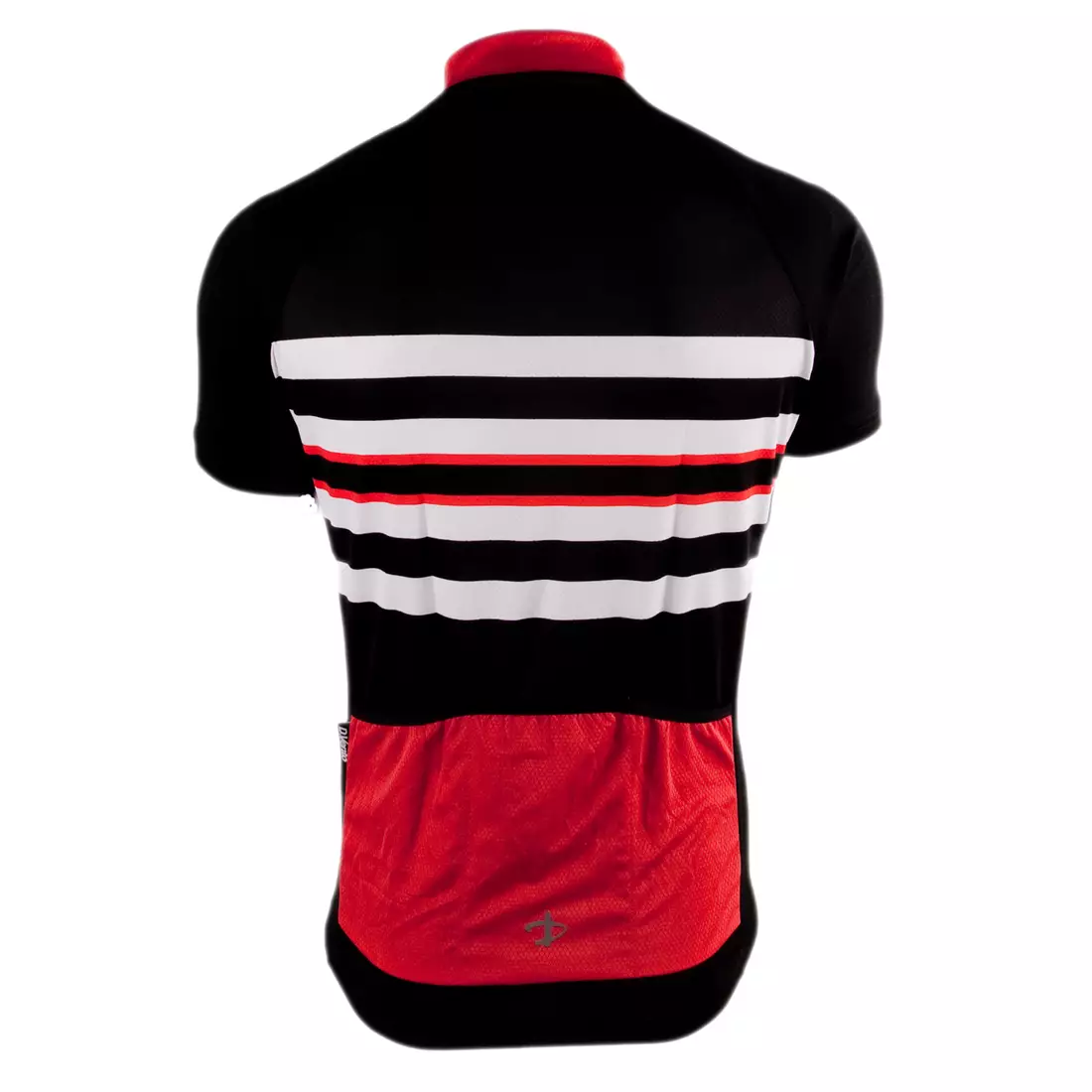 DEKO DK-1018-003 Černočervený cyklistický dres