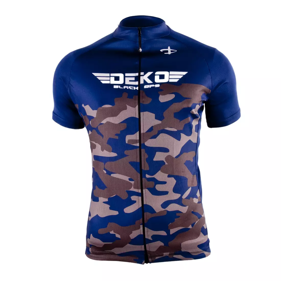 DEKO MILITARY Námořnicky modrý cyklistický dres