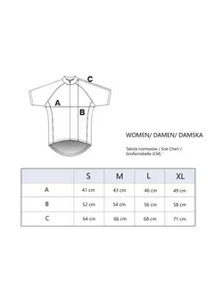 Dámský cyklistický dres MikeSPORT DESIGN BOMBAY