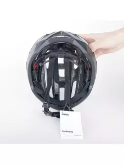 Enduro cyklistická přilba UVEX QUATRO XC, matná černá/lesklá černá