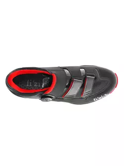 FIZIK X-ROAD M6 cyklistická obuv MTB Černá červená