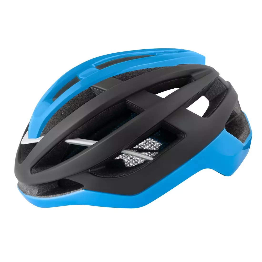 FORCE LYNX Cyklistická helma black/blue