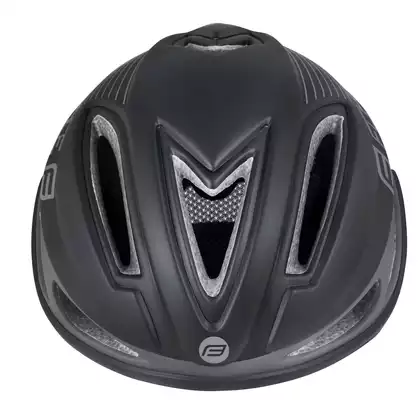 FORCE REX cyklistická helma černá mat