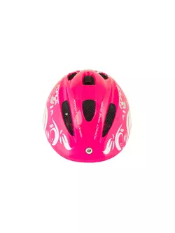 FORCE dětská cyklistická helma FUN STRIPES pink