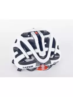 LAZER BLADE+ silniční cyklistická helma Rollsys&amp;#x00AE; bílý lesk
