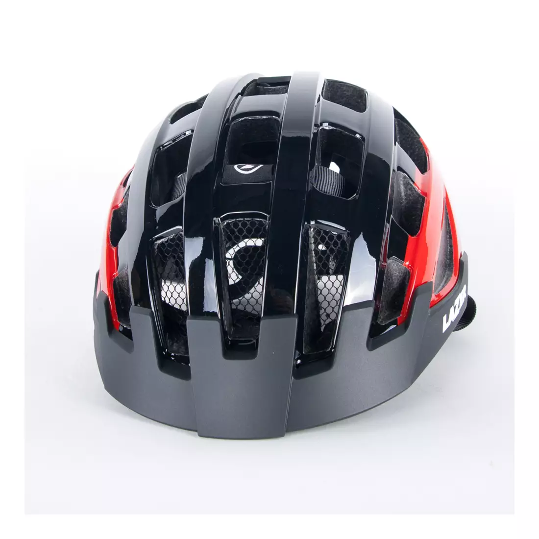 LAZER dámská cyklistická helma Petit DLX  Mřížka + LED černá červená