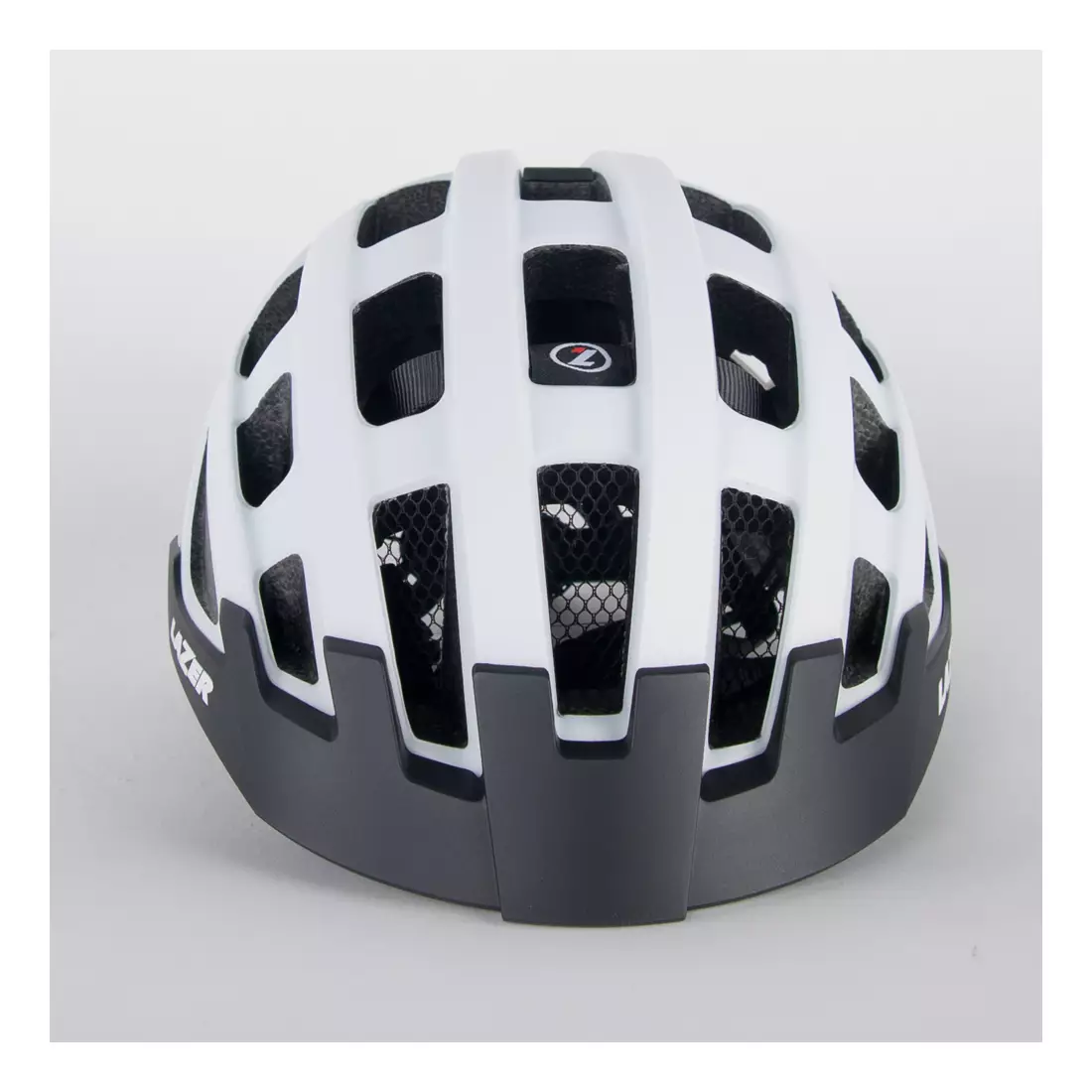 LAZER dámská cyklistická helma Petit DLX Mřížka + Led bílá matná
