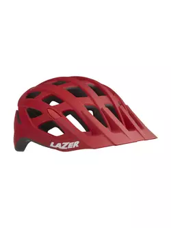 MTB cyklistická helma LAZER ROLLER TS+ červená matná