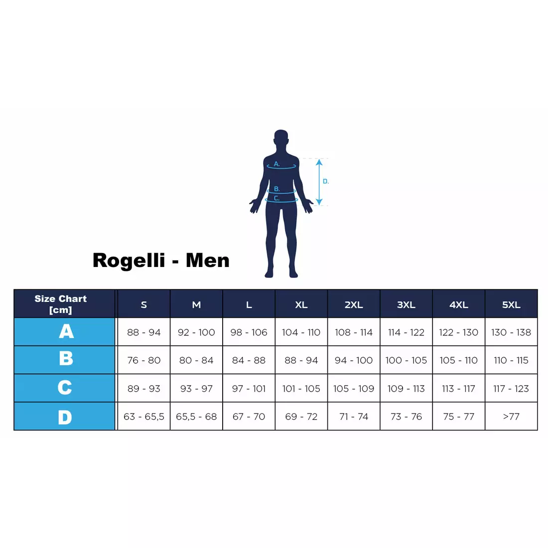 ROGELLI ISPIRATO 2.0 cyklistický dres modrý