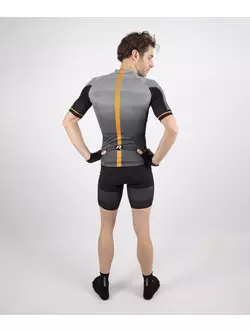 ROGELLI PENDENZA pro cyklistický dres šedý oranžový