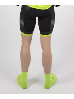 ROGELLI Pánské cyklistické šortky se šlemi ISPIRATO 2.0 black-fluo