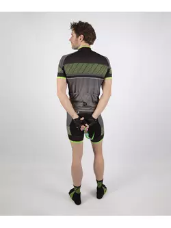 ROGELLI RITMO černý a zelený cyklistický dres