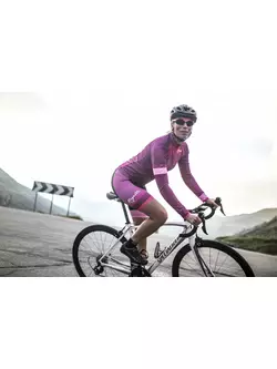 ROGELLI STELLE dámská cyklistická mikina, růžová
