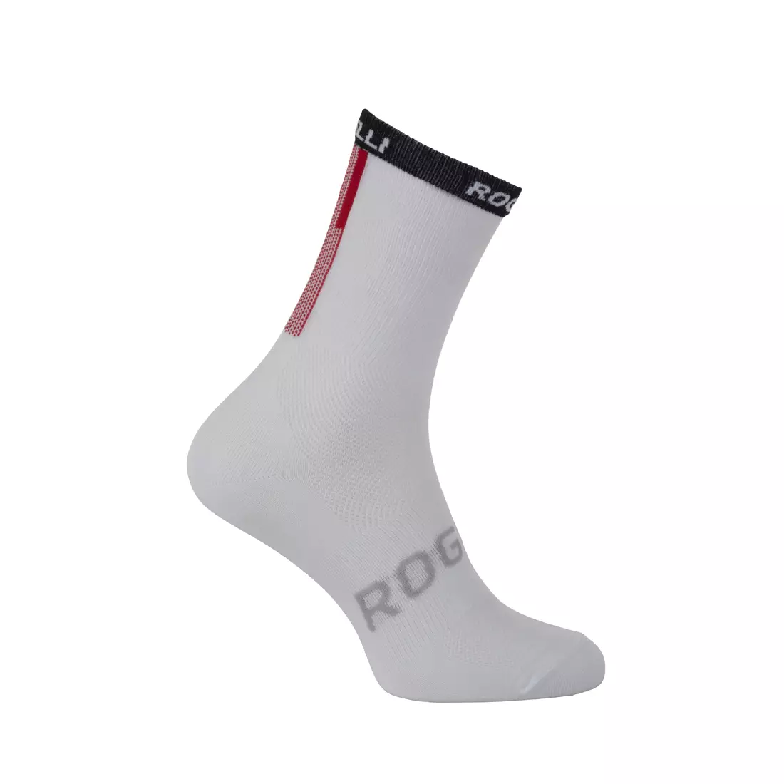 ROGELLI TEAM 2.0 bílé cyklistické sportovní ponožky