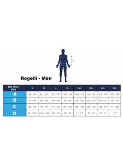 ROGELLI TEAM 2.0 pánské černé cyklistické kraťasy