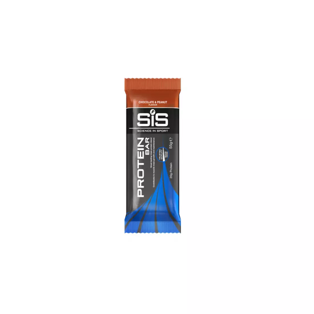 SIS Proteinová tyčinka SIS009169 Čokoláda arašídy 55g