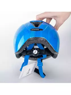 UVEX FINALE Cyklistická helma JUNIOR BLUE