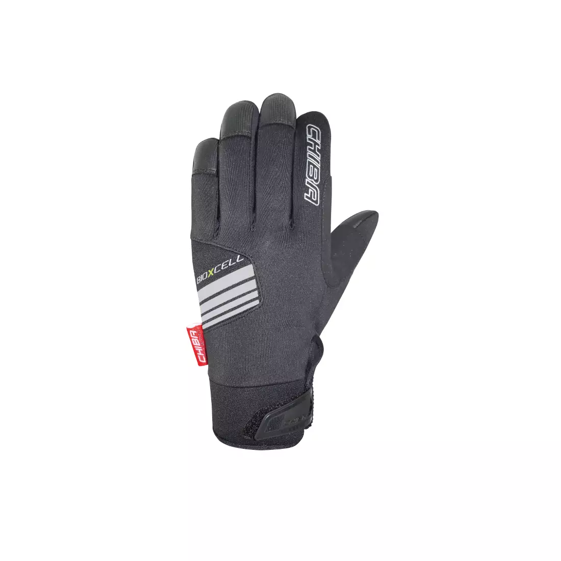 Zimní cyklistické rukavice CHIBA BIOXCELL WINTER, černá 31138