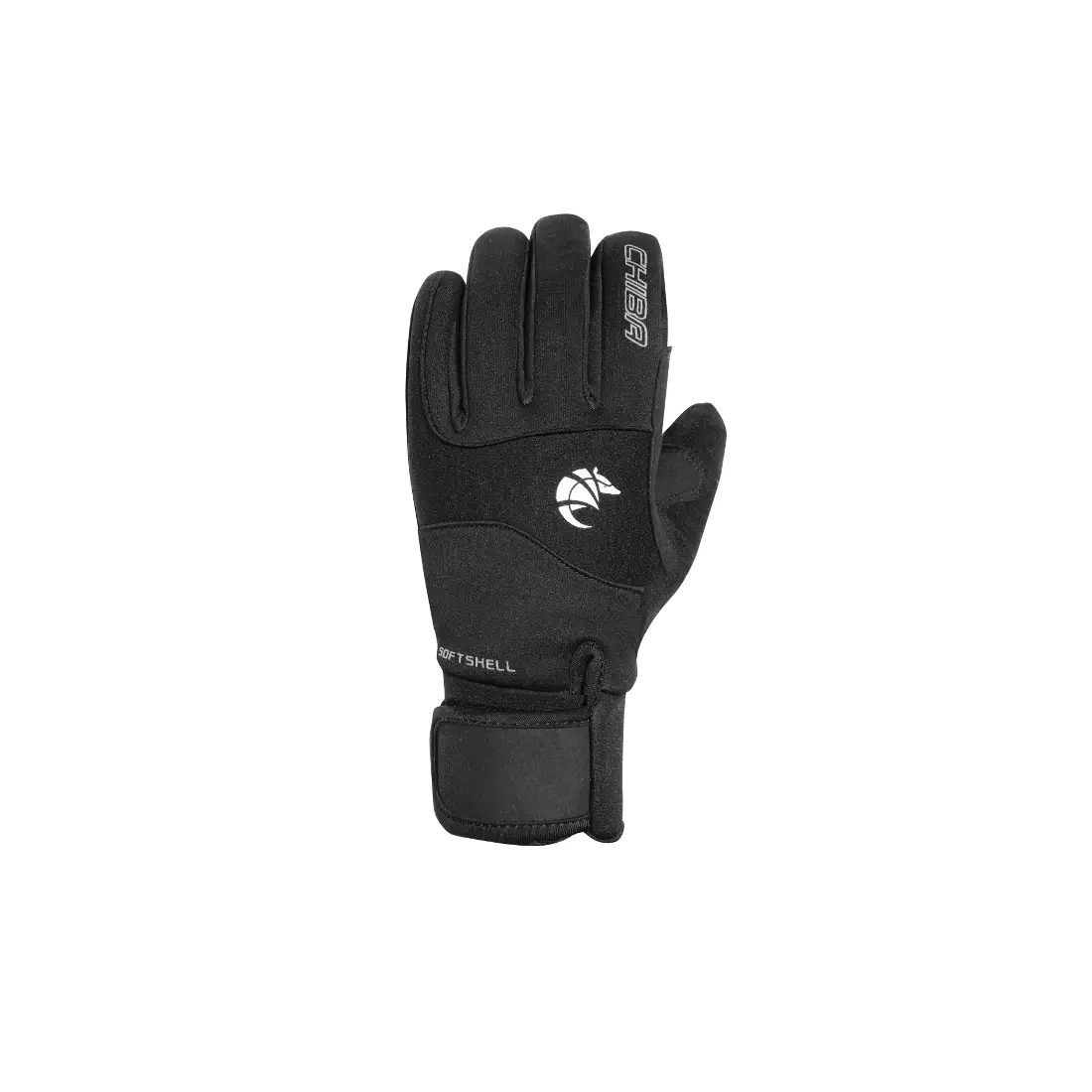 Zimní cyklistické rukavice CHIBA CLASSIC, černá 31528