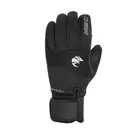 Zimní cyklistické rukavice CHIBA CLASSIC, černá 31528
