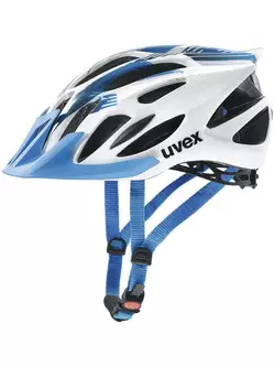 Cyklistická helma Uvex Flash 4109660117 white/blue