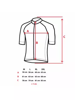 DEKO MTB K1 černošedý volný cyklistický dres